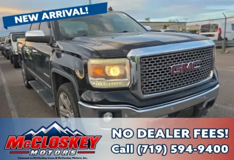 Black 2014 GMC Sierra 1500 SLT for sale in Colorado Springs, CO