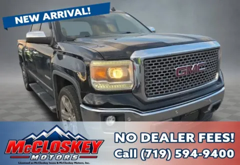 Black 2014 GMC Sierra 1500 SLT for sale in Colorado Springs, CO