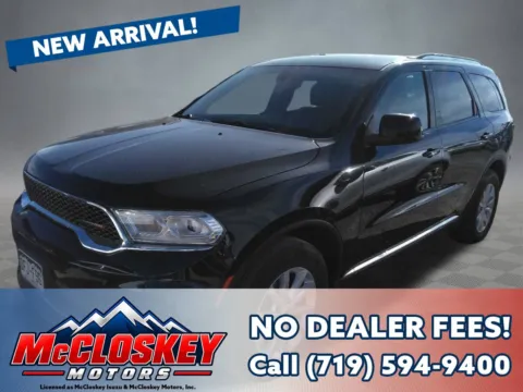 Black 2023 Dodge Durango SXT for sale in Colorado Springs, CO