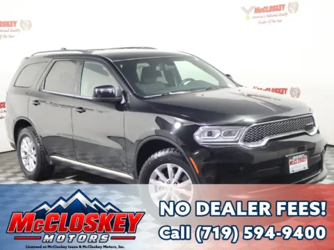 Black 2023 Dodge Durango SXT for sale in Colorado Springs, CO