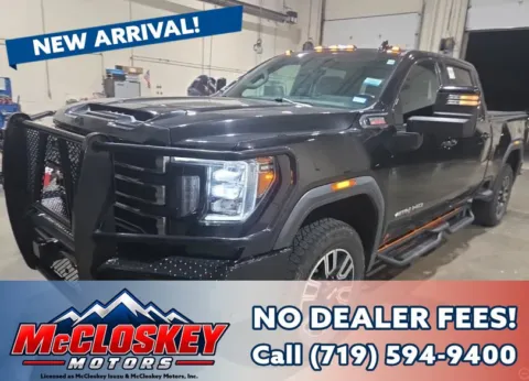 Black 2022 GMC Sierra 2500 HD AT4 for sale in Colorado Springs, CO