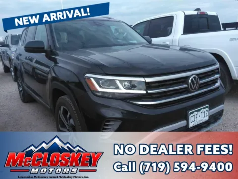 Black 2023 Volkswagen Atlas SEL for sale in Colorado Springs, CO
