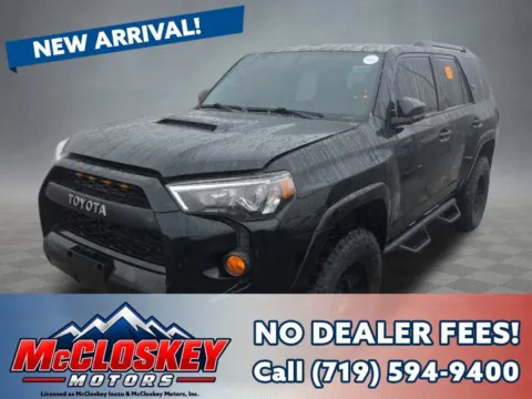 Black 2019 Toyota 4Runner TRD Off-Road for sale in Colorado Springs, CO