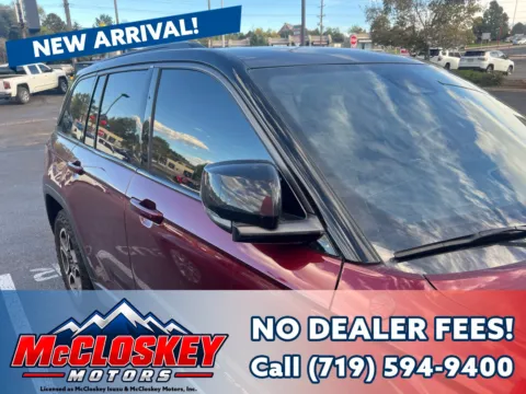 Red 2022 Jeep Grand Cherokee Trailhawk for sale in Colorado Springs, CO