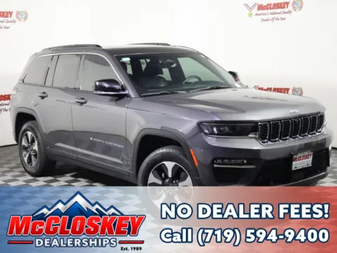 Gray 2024 Jeep Grand Cherokee 4xe for sale in Colorado Springs, CO