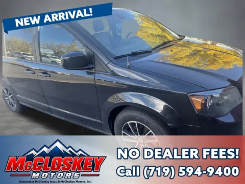 Black 2019 Dodge Grand Caravan GT for sale in Colorado Springs, CO