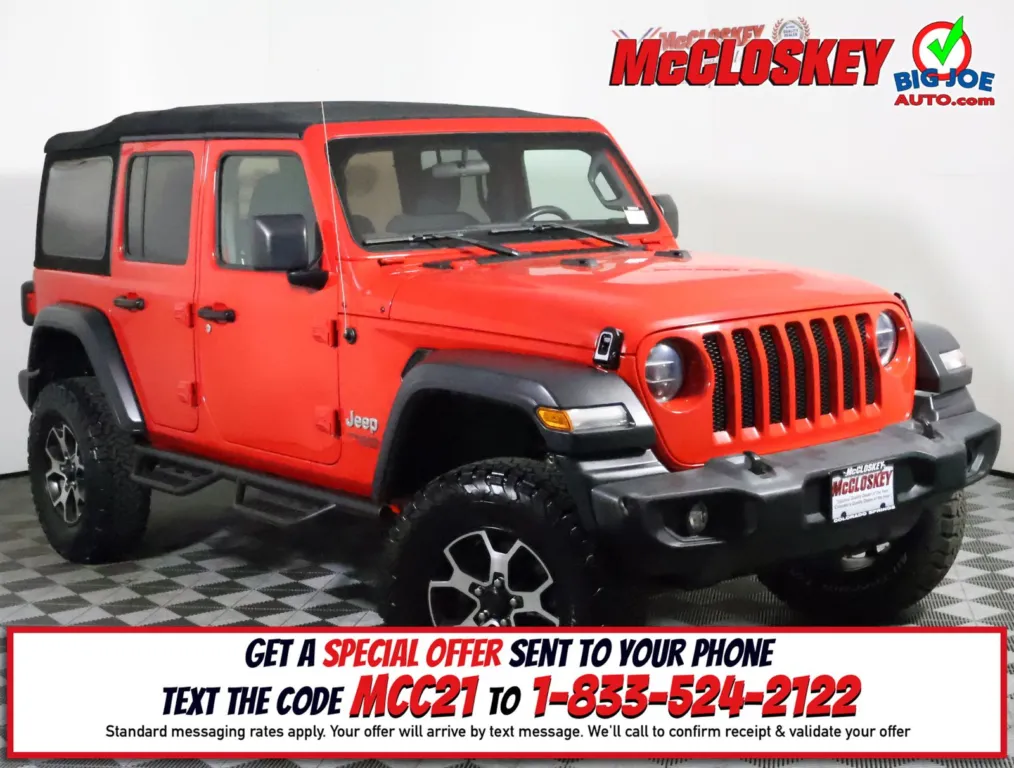 2018 Jeep Wrangler Unlimited Sport S