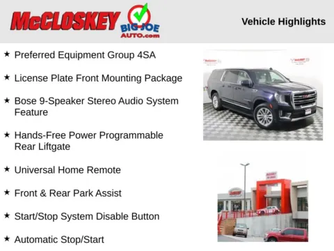 Photos of 2022 GMC Yukon XL SLT for sale in Colorado Springs, CO at McCloskey Imports & 4x4s