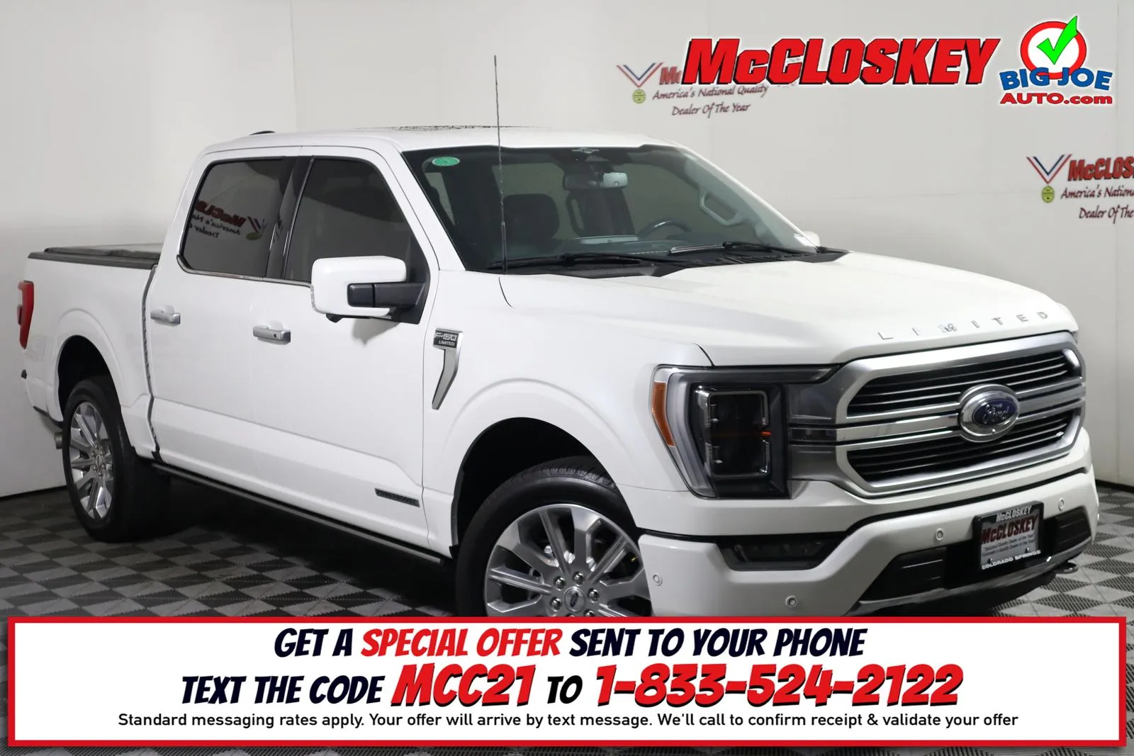 White 2023 Ford F-150 Limited for sale in Colorado Springs, CO