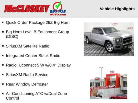 Photos of 2022 Ram 1500 Big Horn/Lone Star for sale in Colorado Springs, CO at McCloskey Imports & 4x4s