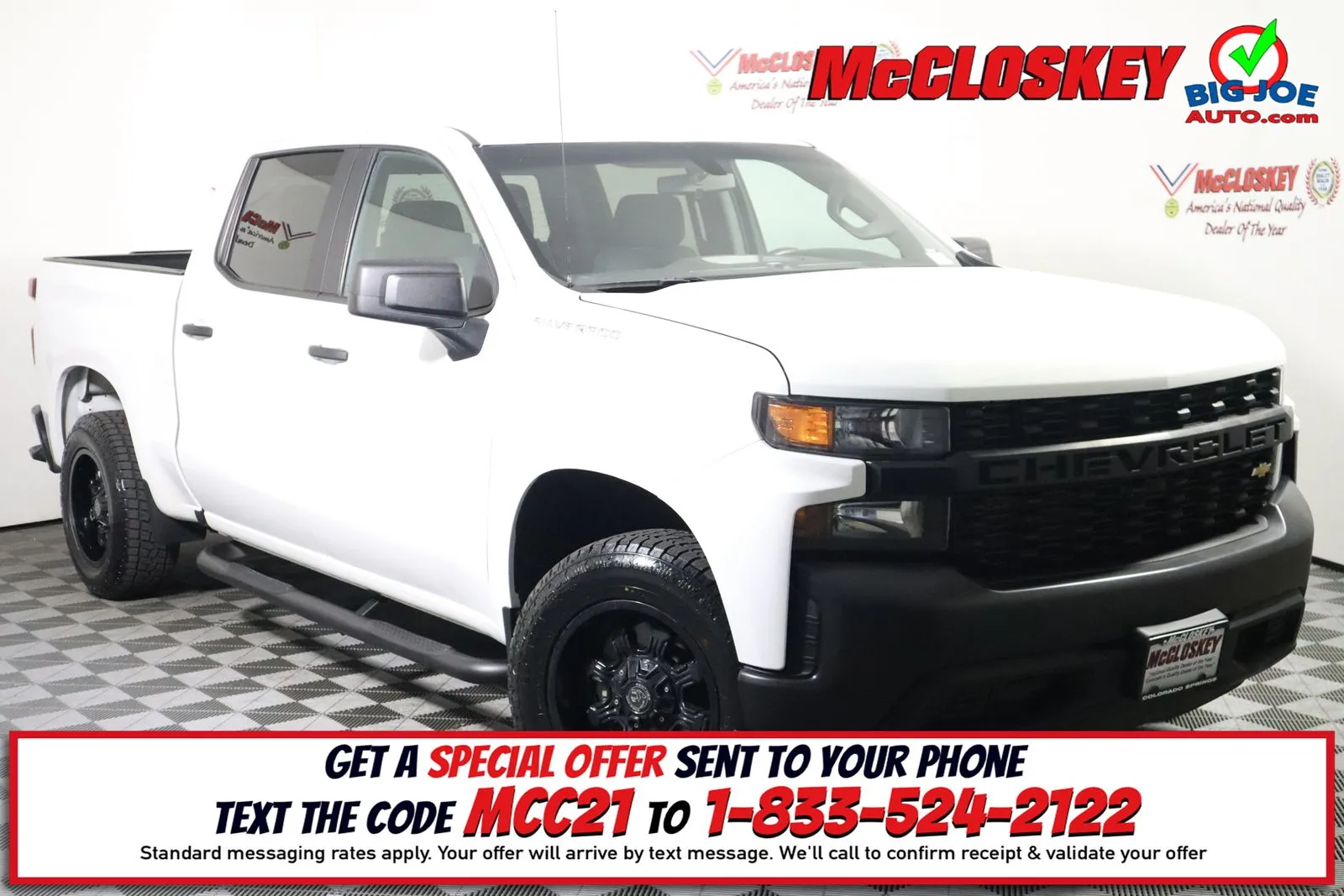White 2019 Chevrolet Silverado 1500 WT for sale in Colorado Springs, CO