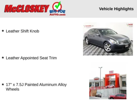 Photos of 2007 INFINITI G35 X for sale in Colorado Springs, CO at McCloskey Imports & 4x4s