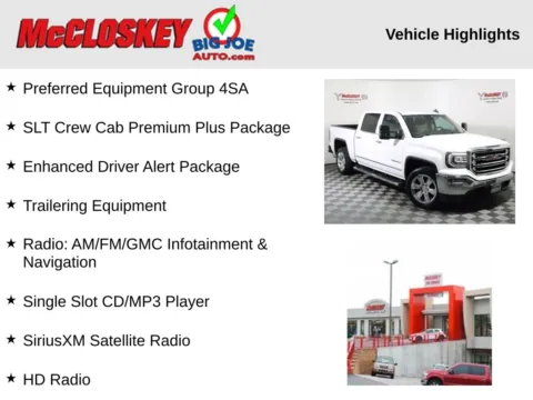 Photos of 2018 GMC Sierra 1500 SLT for sale in Colorado Springs, CO at McCloskey Imports & 4x4s