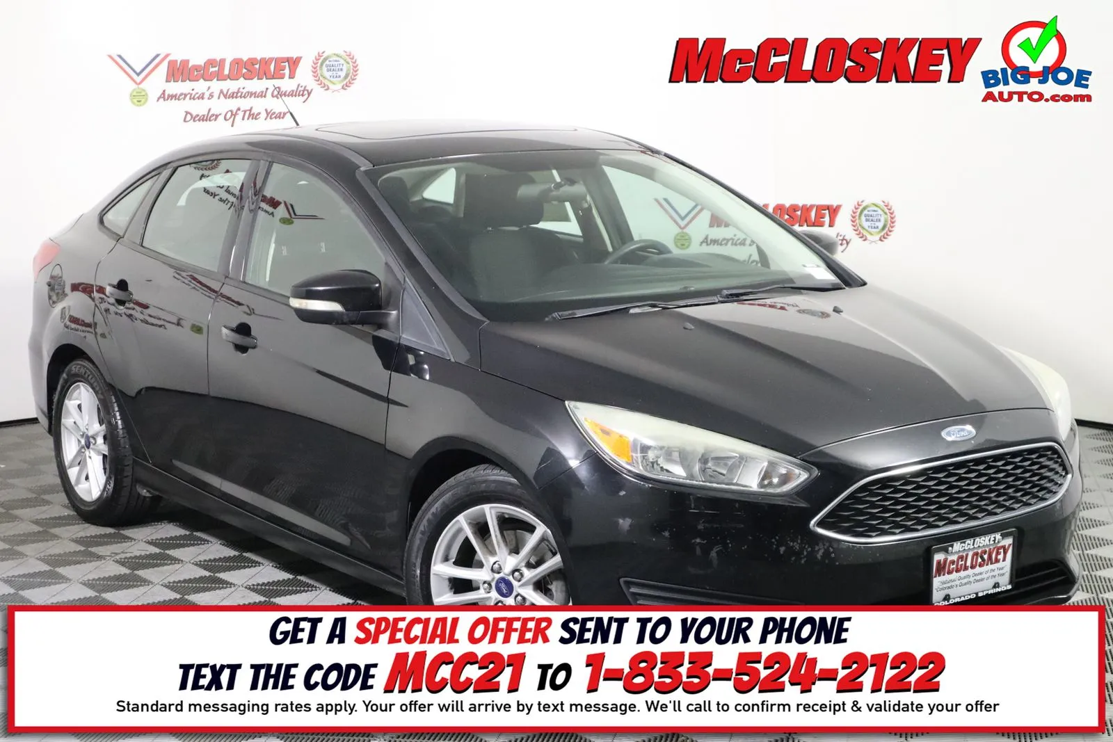 Black 2015 Ford Focus SE for sale in Colorado Springs, CO