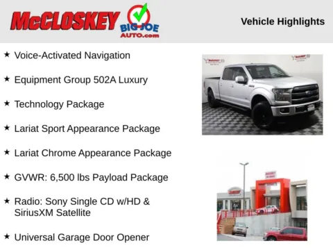 Photos of 2015 Ford F-150 Lariat for sale in Colorado Springs, CO at McCloskey Imports & 4x4s