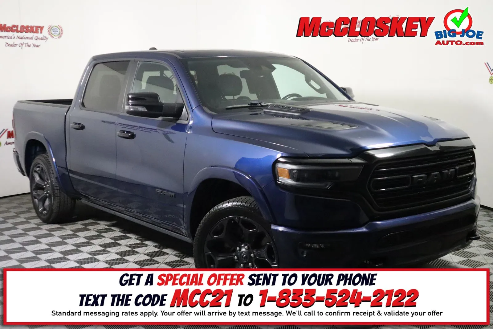 Blue 2023 Ram 1500 Limited for sale in Colorado Springs, CO