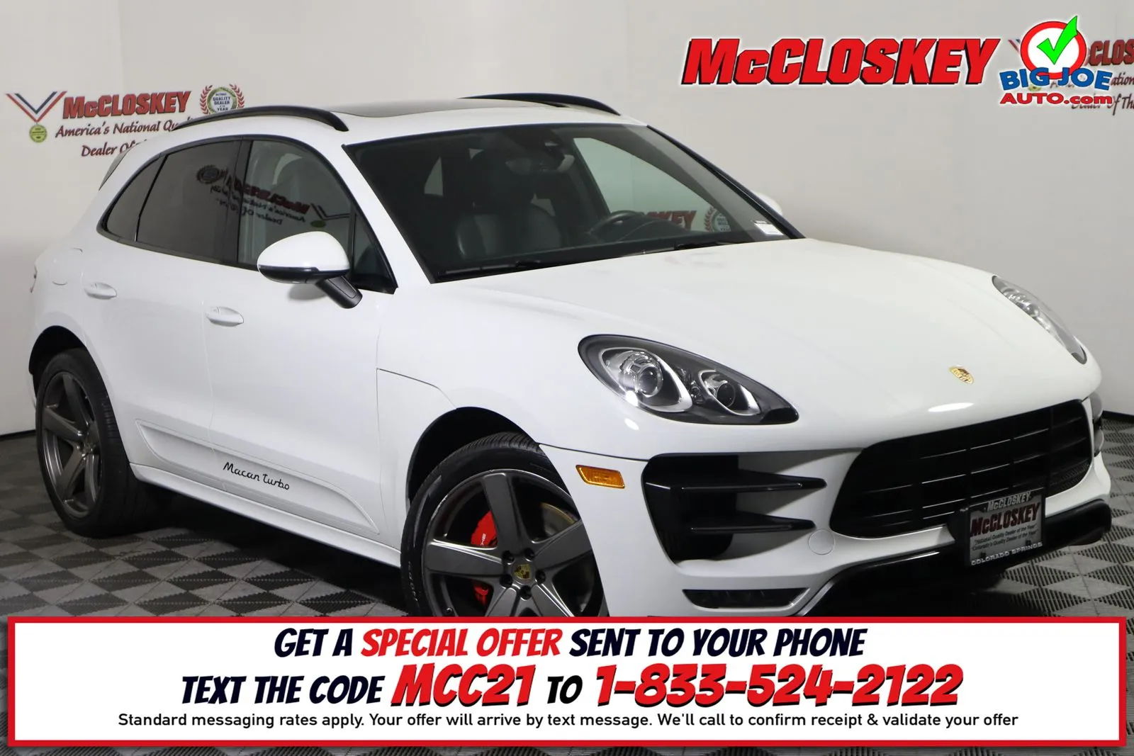 White 2016 Porsche Macan Turbo for sale in Colorado Springs, CO