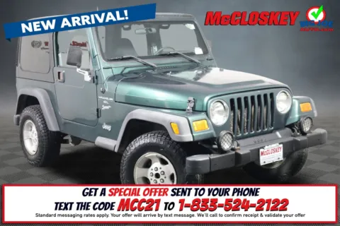 Green 2001 Jeep Wrangler Sport for sale in Colorado Springs, CO