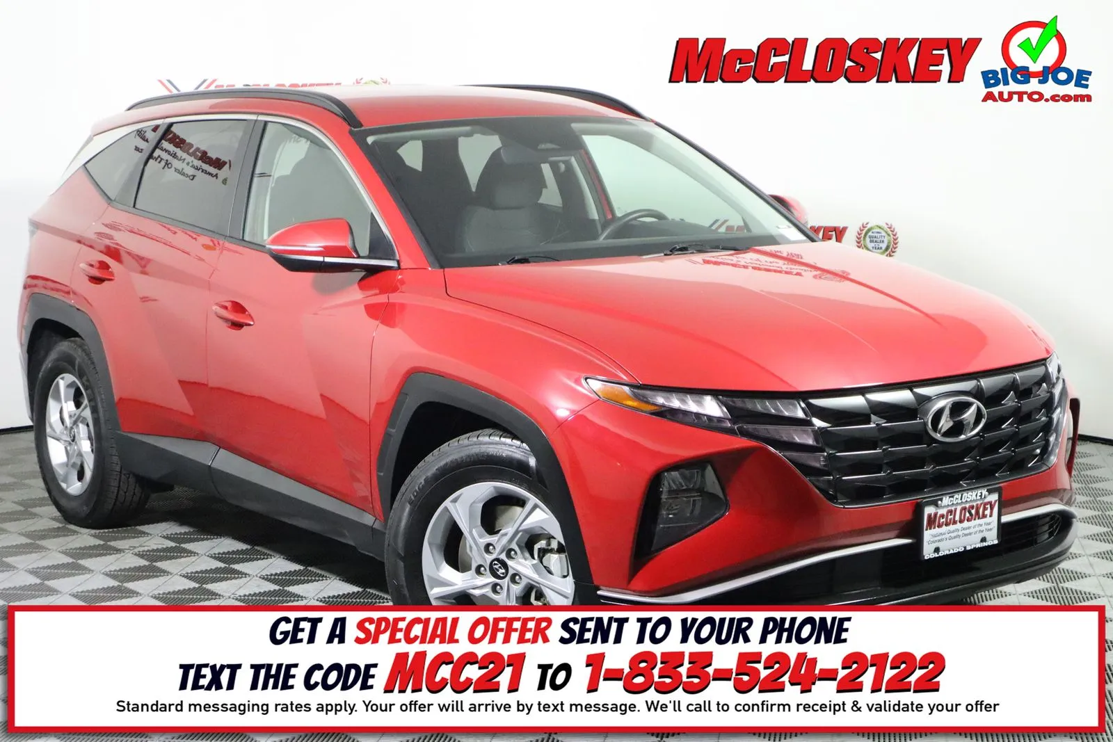 Red 2022 Hyundai Tucson SEL for sale in Colorado Springs, CO