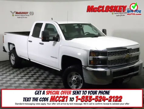White 2019 Chevrolet Silverado 2500HD Work Truck for sale in Colorado Springs, CO