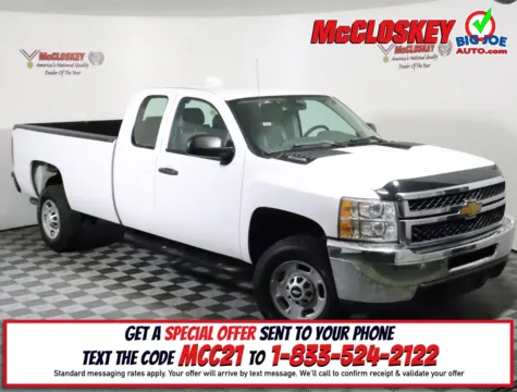 White 2013 Chevrolet Silverado 2500HD Work Truck for sale in Colorado Springs, CO