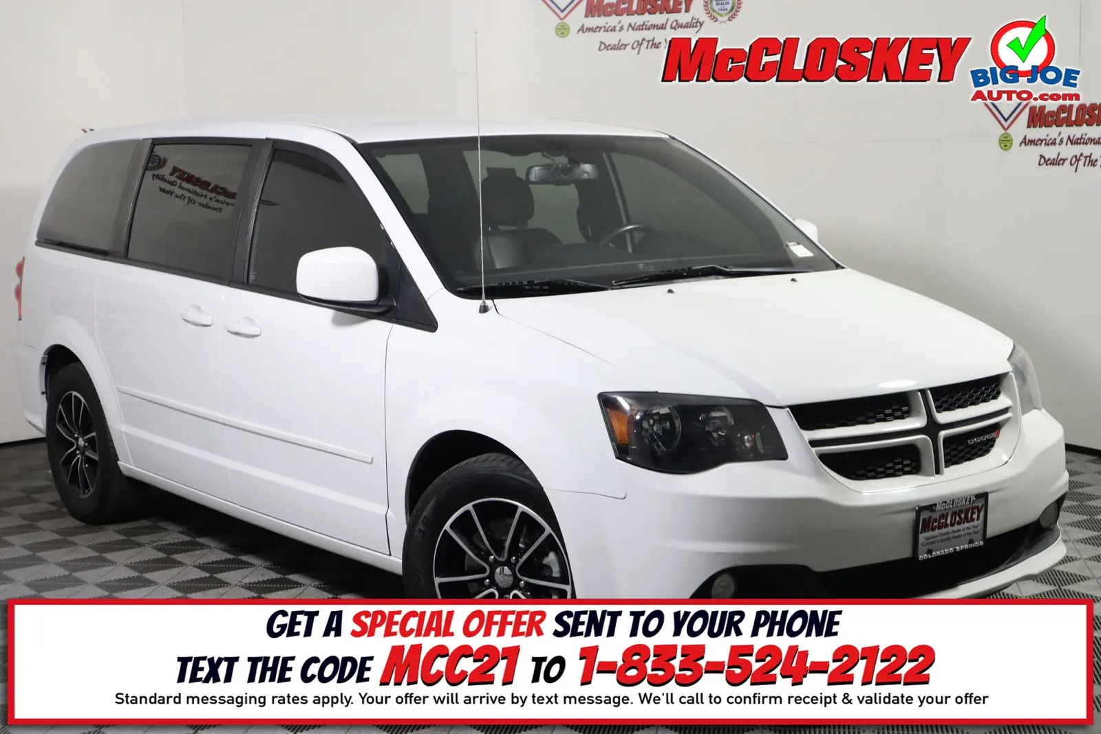 White 2015 Dodge Grand Caravan R/T for sale in Colorado Springs, CO