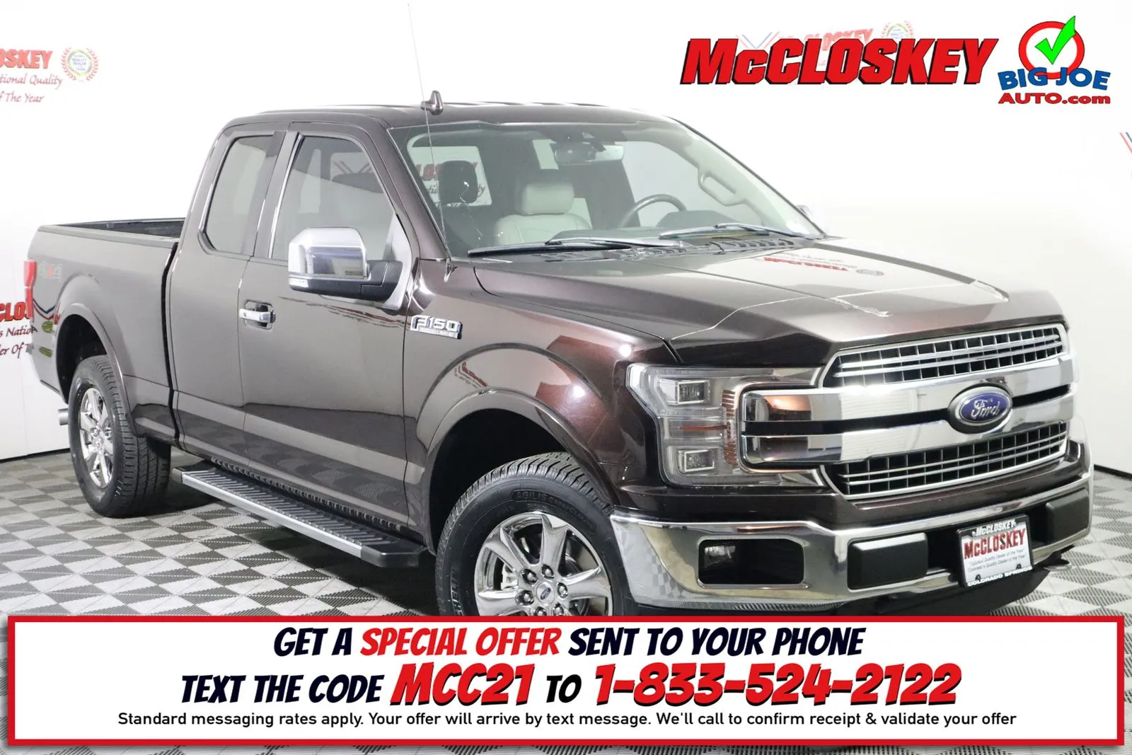 Red 2018 Ford F-150 Lariat for sale in Colorado Springs, CO