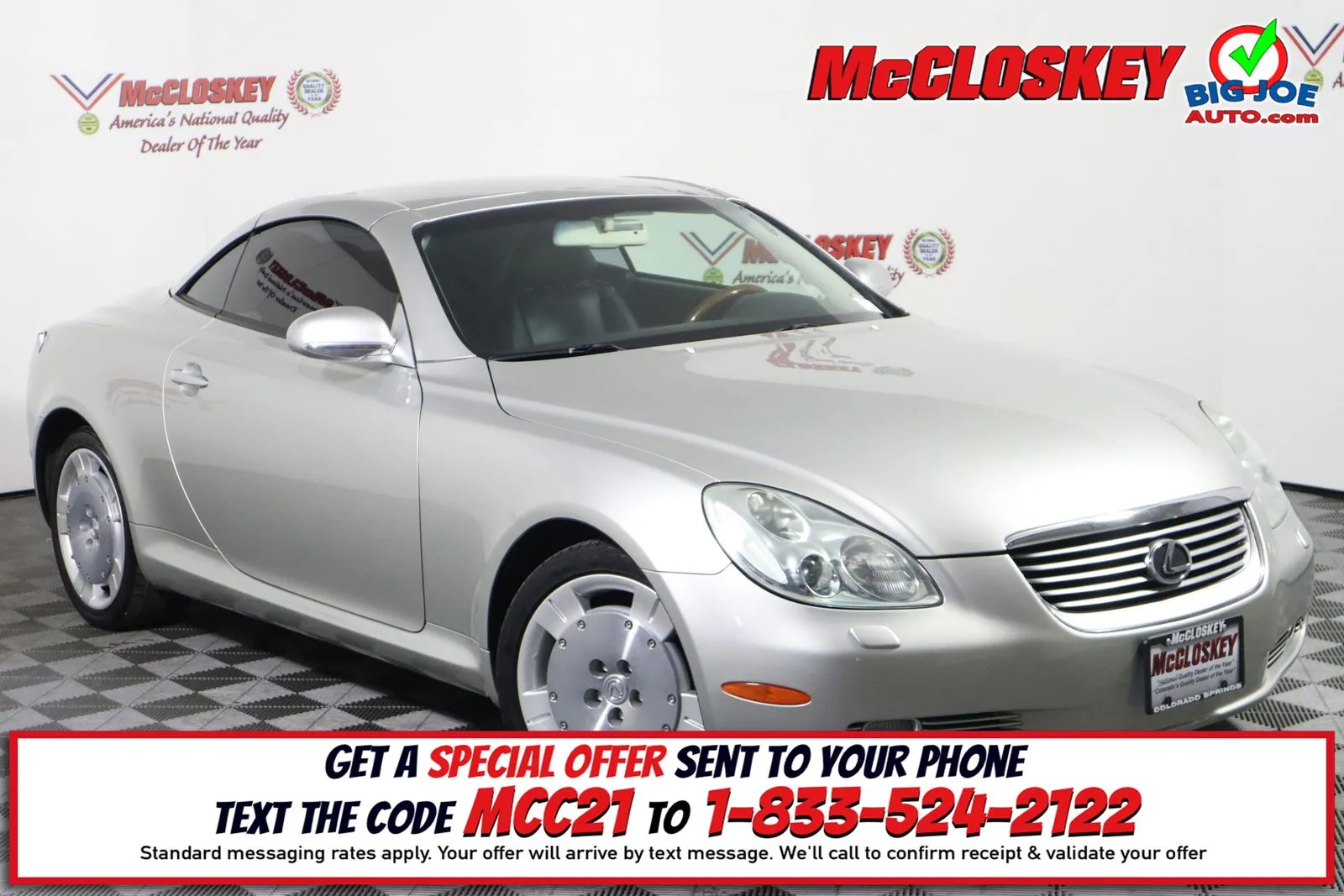 Silver 2002 Lexus SC 430 for sale in Colorado Springs, CO
