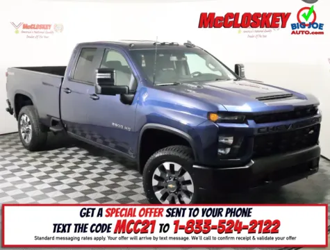 Blue 2021 Chevrolet Silverado 2500HD Custom for sale in Colorado Springs, CO