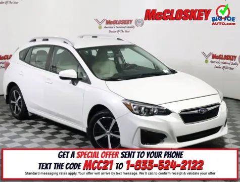 White 2019 Subaru Impreza 2.0i Premium for sale in Colorado Springs, CO