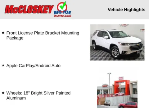 Photos of 2020 Chevrolet Traverse LT for sale in Colorado Springs, CO at McCloskey Imports & 4x4s
