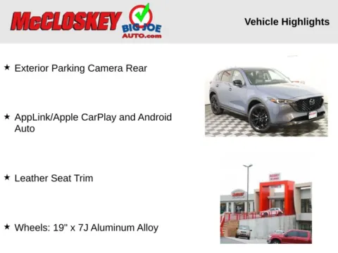 Photos of 2025 Mazda CX-5 2.5 S Carbon Edition for sale in Colorado Springs, CO at McCloskey Imports & 4x4s