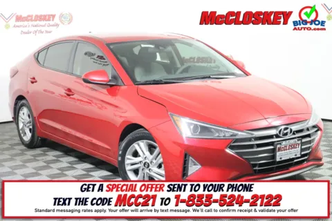 Red 2020 Hyundai Elantra SEL for sale in Colorado Springs, CO