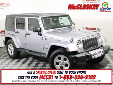 Silver 2014 Jeep Wrangler Unlimited Sahara for sale in Colorado Springs, CO