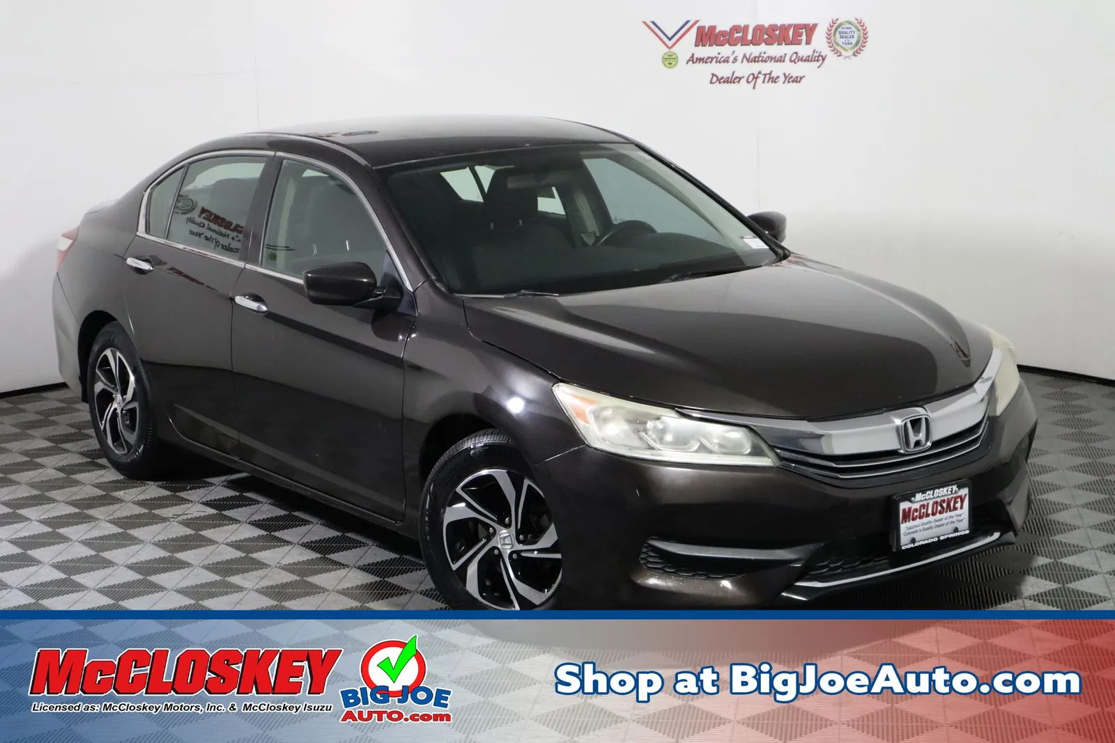 Brown 2017 Honda Accord LX for sale in Colorado Springs, CO