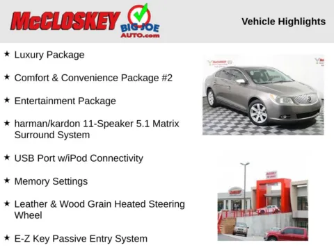 Photos of 2011 Buick LaCrosse CXL for sale in Colorado Springs, CO at McCloskey Imports & 4x4s