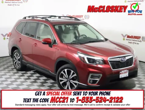 Red 2021 Subaru Forester Limited for sale in Colorado Springs, CO