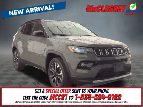 Gray 2023 Jeep Compass Limited for sale in Colorado Springs, CO