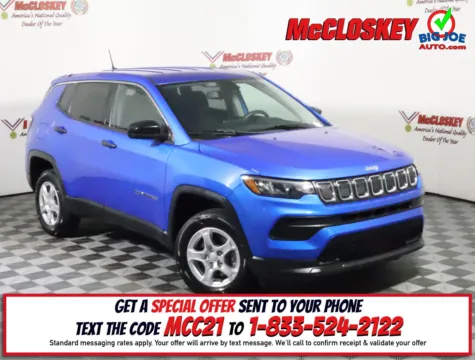 Blue 2022 Jeep Compass Sport for sale in Colorado Springs, CO