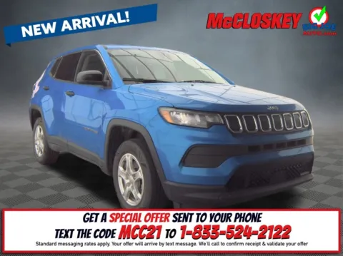 Blue 2022 Jeep Compass Sport for sale in Colorado Springs, CO