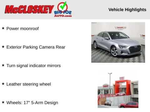 Photos of 2024 Audi A3 Premium 40 TFSI for sale in Colorado Springs, CO at McCloskey Imports & 4x4s