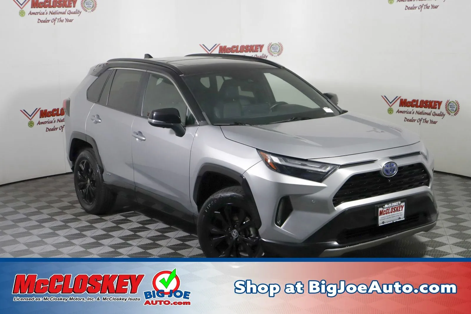 Black 2023 Toyota RAV4 Hybrid XSE for sale in Colorado Springs, CO