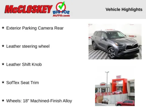 Photos of 2024 Toyota Highlander XLE for sale in Colorado Springs, CO at McCloskey Imports & 4x4s