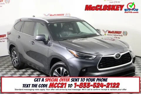 Gray 2024 Toyota Highlander XLE for sale in Colorado Springs, CO