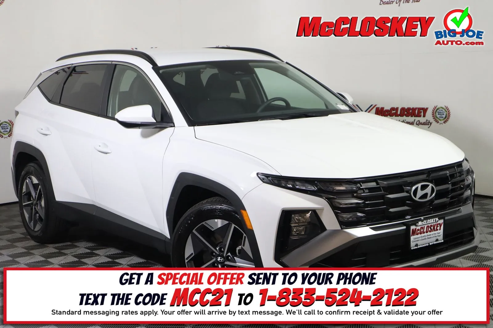 White 2025 Hyundai Tucson SEL for sale in Colorado Springs, CO
