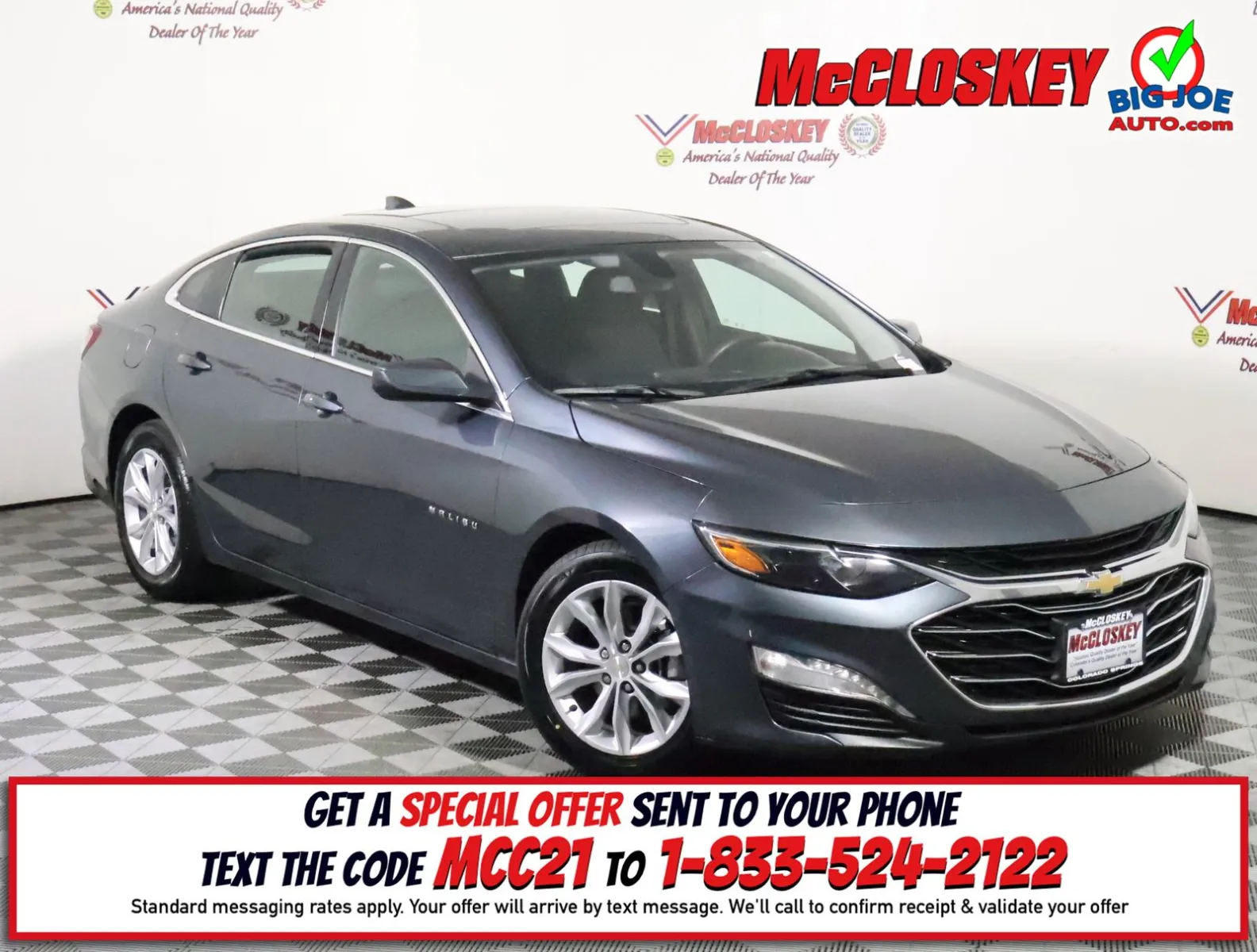 Gray 2021 Chevrolet Malibu LT for sale in Colorado Springs, CO