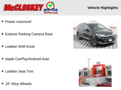 Photos of 2018 Honda CR-V Touring for sale in Colorado Springs, CO at McCloskey Imports & 4x4s (Licensed as McCloskey Isuzu)