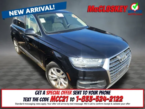 Black 2019 Audi Q7 45 SE Premium for sale in Colorado Springs, CO