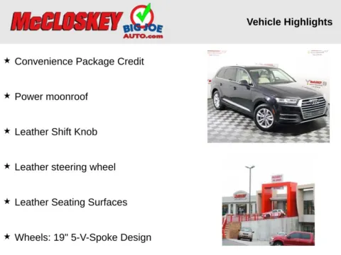Photos of 2019 Audi Q7 45 SE Premium for sale in Colorado Springs, CO at McCloskey Imports & 4x4s