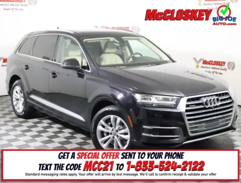 Black 2019 Audi Q7 45 SE Premium for sale in Colorado Springs, CO